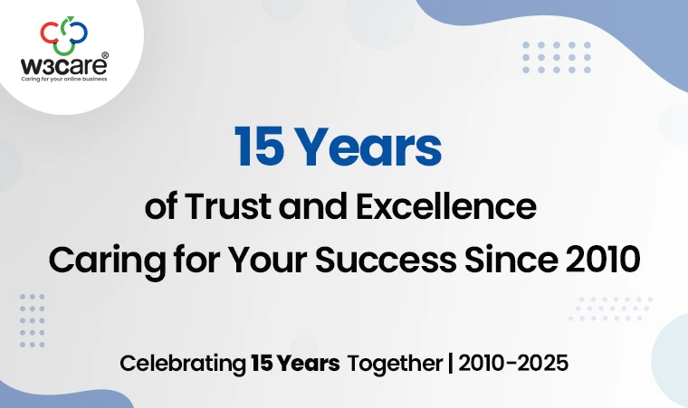 W3care Technologies Celebrates 15 Years of Excellence.