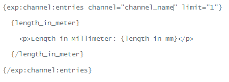 unit converter code sample1