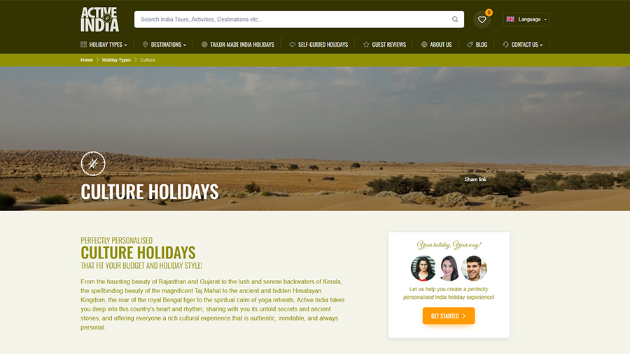Active India Holidays
