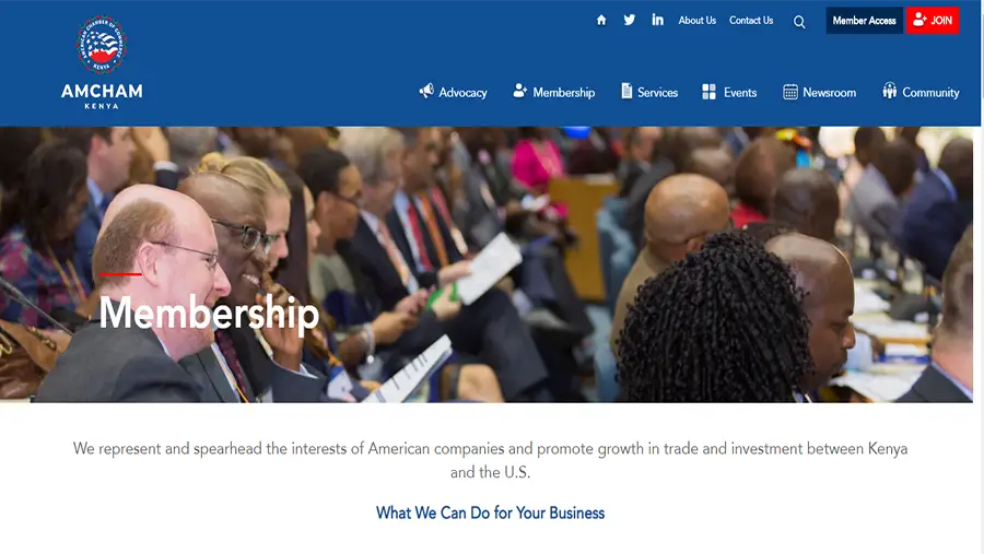 American Chamber of Commerce, Kenya