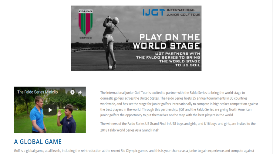 IJGT- International junior golf tour
