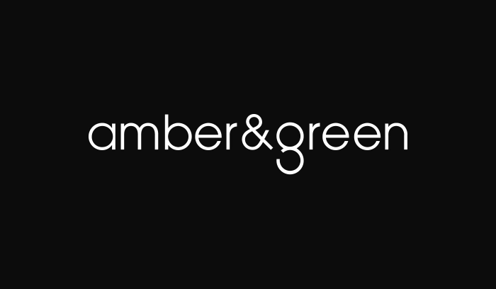 Amber & Green – eCommerce Logo