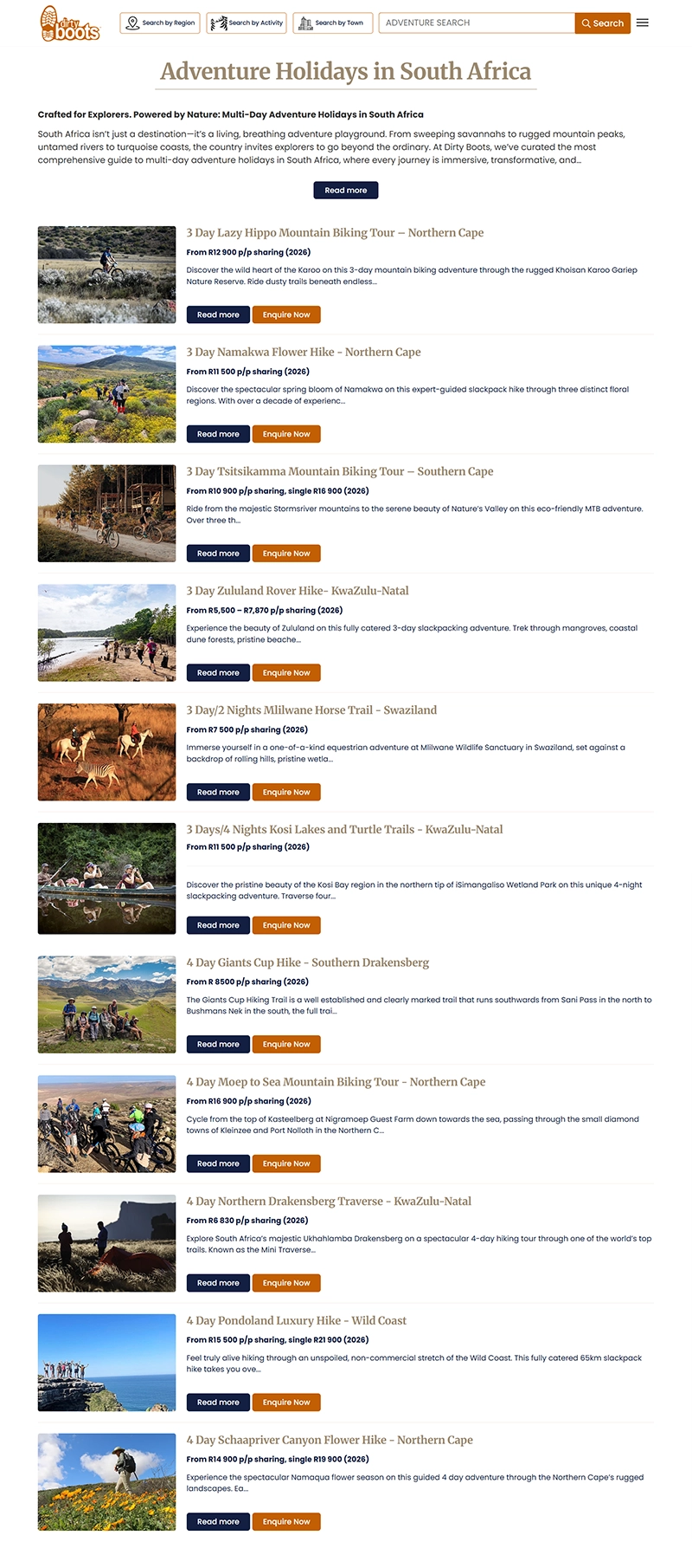 Scaling Adventure Travel in South Africa