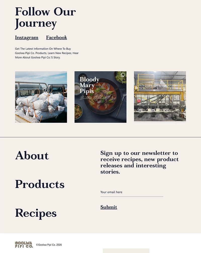 Goolwa Pipco – WordPress Business Website Development
