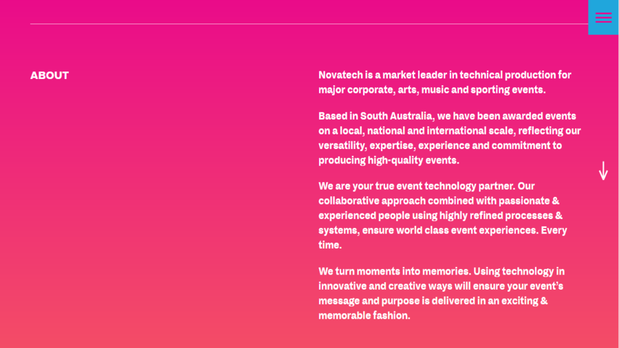 Novatech Creative Event Technology