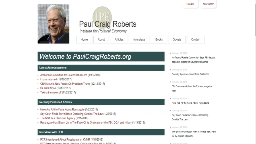 Paul Craig Roberts