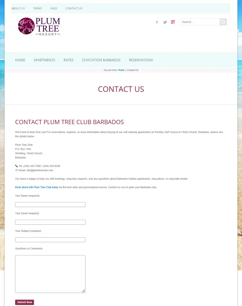 Plum Tree Club Vacation Rental & Hospitality