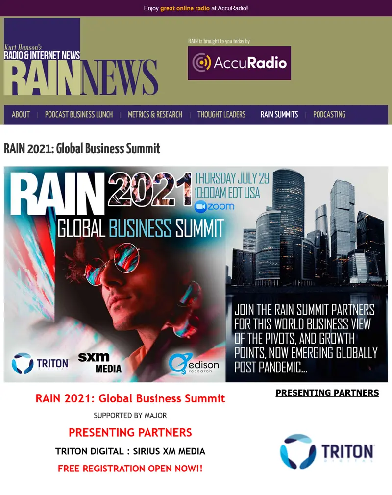 RAIN News – Media & Podcast