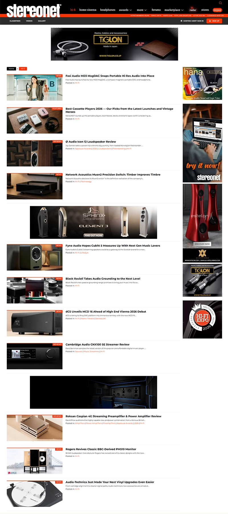 Global Hi-Fi & Home Cinema Publishing Platform