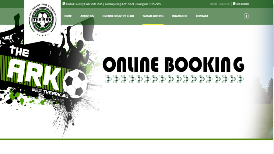 The Ark- a pitch booking website