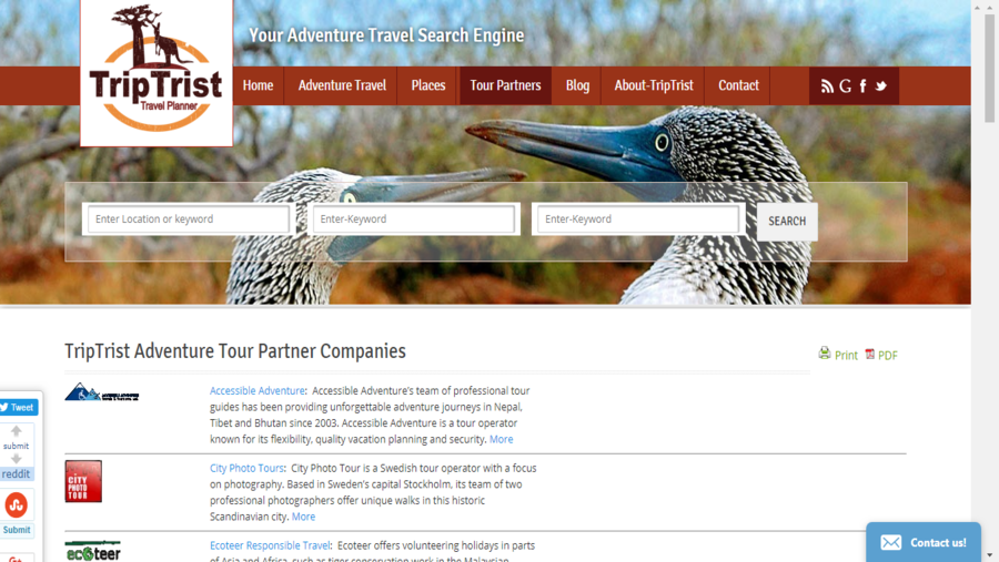 Trip Trist Travel Planner