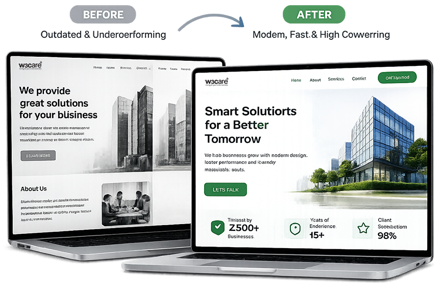 Website redesign
